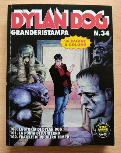 Dylan dog granderistampa - dylan, n.34
