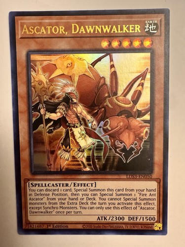 Yugioh ascatore dawnwalker - ascatore,,
