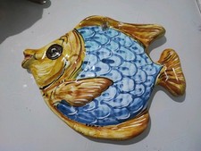 Pesce ceramica Siciliana Cm 22