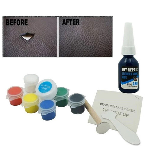 Kit riparazione pelle divani - kit,