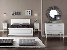 CAMERA DA LETTO LACCATO BIANCO