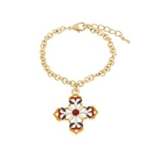 BRACCIALE CATENA CON CROCE