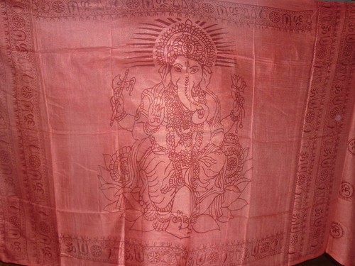 Scialle india ganesh - india, arazzo