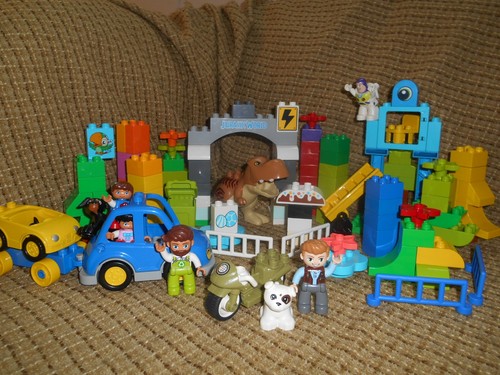 Lotto lego duplo jurassic - lego,