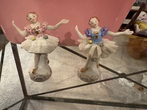 Figurina ballerina vintage - vintage, art