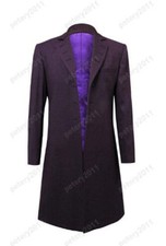 Costume cosplay cappotto viola