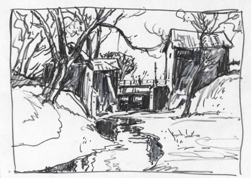Disegno mulino norman kent new - disegno,