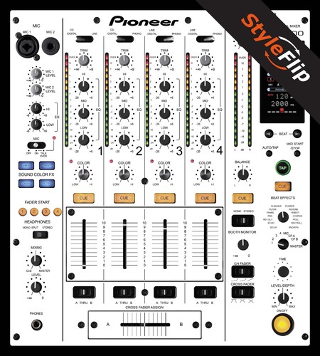 Pioneer djm 800 bianco - pioneer,