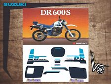 Suzuki  DR  600s 1988-1994 adesivi/stickers/decals