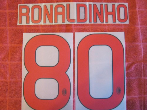Kit ronaldinho rossonero x - 80,