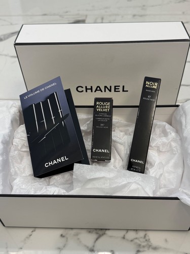 Chanel nuovo rouge noir set - nuovo,