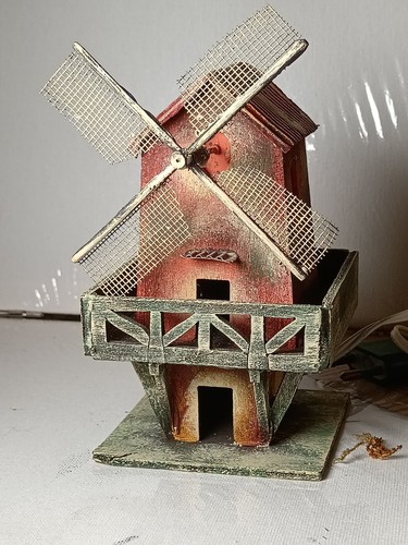 Mulino per presepe vintage - per, 9x9