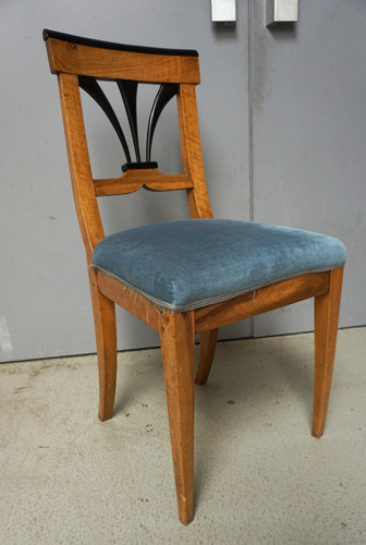 Biedermeier sedia chair legno