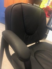 Sedia Ufficio Poltrona Sala Riunioni Professionale Pelle Imbottita Sfoderabile