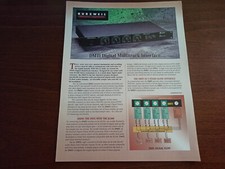 KURZWEIL DMTi RARA VINTAGE BROCHURE CATALOGO 1995 - DA COLLEZIONE