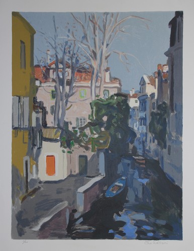 Lazzari elio serigrafia con - ,