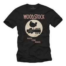 Woodstock t-shirt uomo anni 60