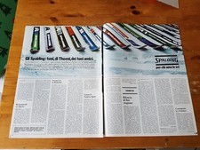 Advertising Italian Pubblicità : SPALDING SCI * 1980 *