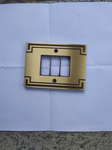 Placca ottone 10x copri - ottone,