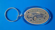 Portachiavi Simca 8 1200 Barquette   Vintage 