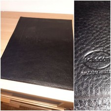 Schedoni  MODENA-used  leather folder ( Black ) 31x25 cm-12" x 10" ( NO FERRARI)