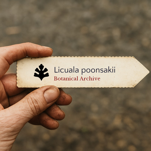 Licuala poonsakii seeds - licuala,