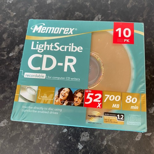 Nuovo memorex lightscribe - nuovo, cd-r