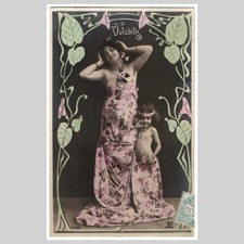 Art nouveau madre bambino