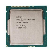 PROCESSORE CPU DESKTOP INTEL CORE I3 4160 LGA 1150 DUALCORE 3,6 GHZ BULK