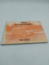 Libretto uso manutenzione fiat - uso,