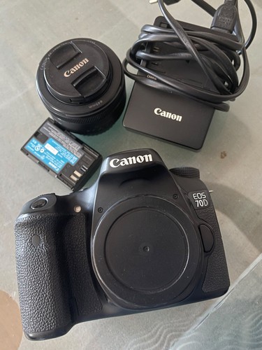 Canon eos 70d aprox 35k - 70d,