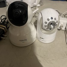 Telecamera di sicurezza lotto di 2 Tenvis e ottica infantile solo per ricambi non funzionanti