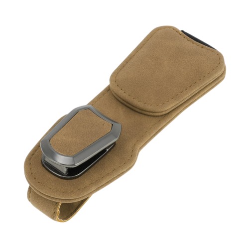 Portaocchiali per auto beige - per,