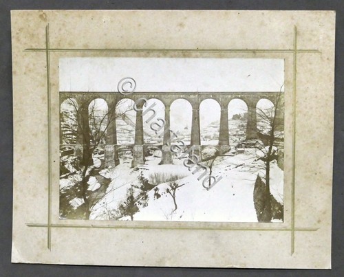 Fotografia ponte ferroviario - fotografia,
