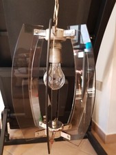 Lampadario Vintage Vetro  Fontana arte Veca chandelier Lustre