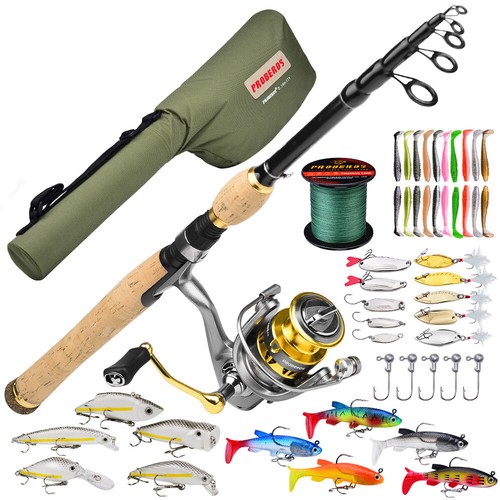 Kit canna pesca mulinello - da, e