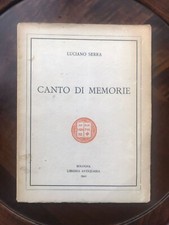 Luciano Serra Canto di Memorie