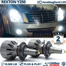 Kit LED H7 PER Ssangyong Rexton Y250 Luci Anabbaglianti LED Bianco Potent CANBUS