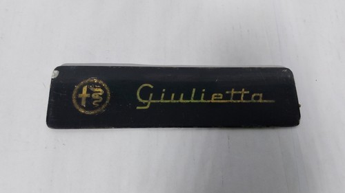 Alfa romeo giulietta targhetta - alfa,