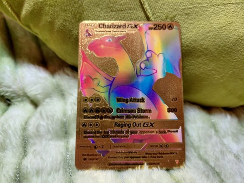 Charizard arcobaleno lamina - charizard, gx