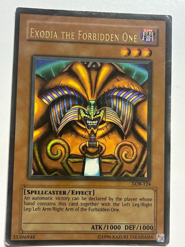 Yugioh exodia proibito - exodia,