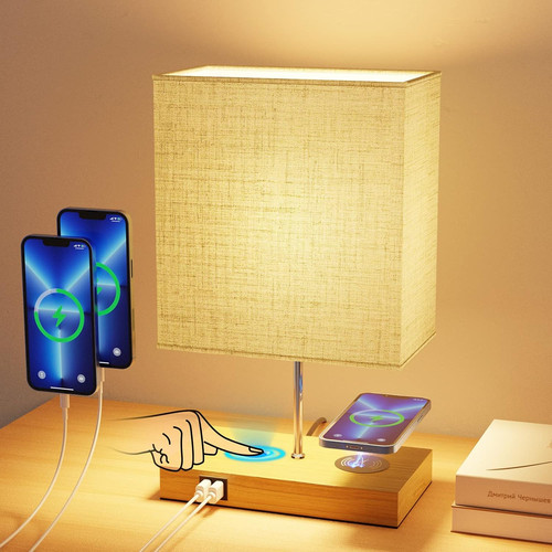 Lampada comodino con - lampada,