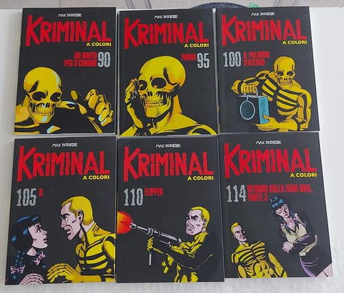 Kriminal colori lotto 114 - colori, 61-114