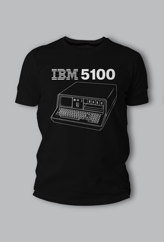 Ibm 5100 shirt - t-shirt, cotton