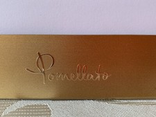 Porta Carte Fogli Buste Documenti Pomellato In Metallo Dorato Satinato