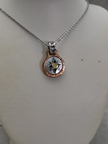 Collana uomo rosa dei venti - collana,