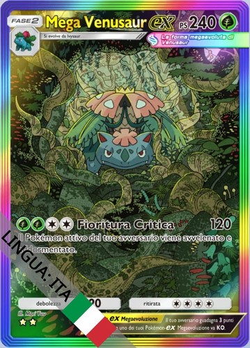 Carta digitale mega - digitale], venusaur