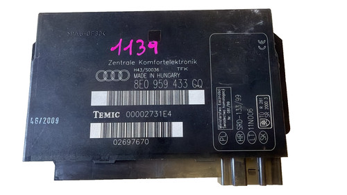 Centralina comfort audi - comfort,