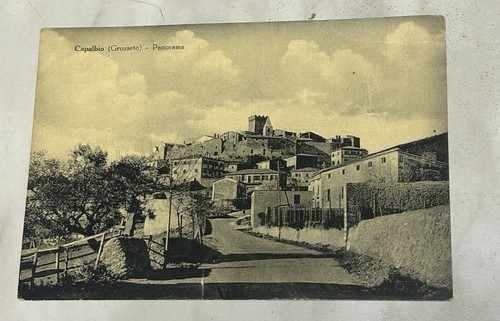 Cartolina capalbio - capalbio, (grosseto)
