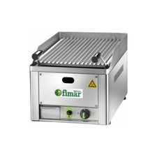 GRIGLIA PIETRA LAVICA A GAS SINGOLA DA BANCO